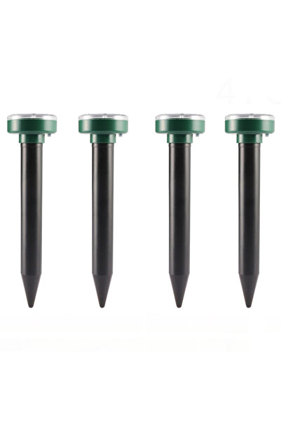 Choice 4PCS 2/4/8 Solar Powered Ultrasonic Sonic Mole Pest Rodent Repeller Re...