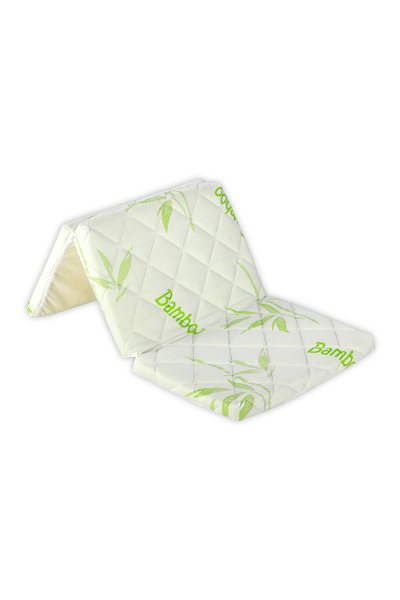 LORELLİ Saltea pliabila de voiaj, Air Comfort Bamboo, 60x120x6 cm, husa detas...