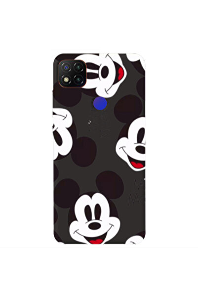 Other Xiaomi Redmi 9c Mickey Mouse Black Colored Silicone TPU Θήκη
