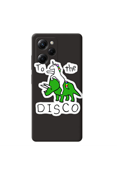 Other Xiaomi Poco X5 Pro To the disco Black Colored Silicone TPU Θήκη