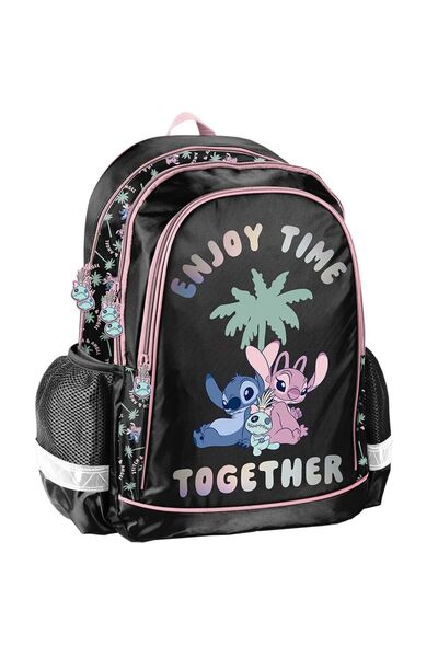PASO Ghiozdan ergonomic pentru copii cu 2 compartimente, model DISNEY STITCH -