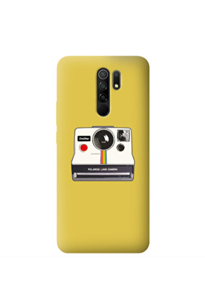Other Xiaomi Redmi 9 Polaroid land camera Yellow Colored Silicone TPU Θήκη