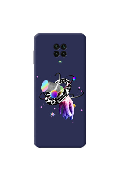 Other Xiaomi Redmi Note 9 Pro Y2k Dark blue Colored Silicone TPU Θήκη