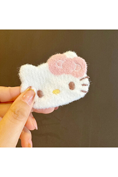 Choice PINK Sanrio Cute Cartoon Kt Cat Bow Hair Clip Magic Paste Posts Hair S...