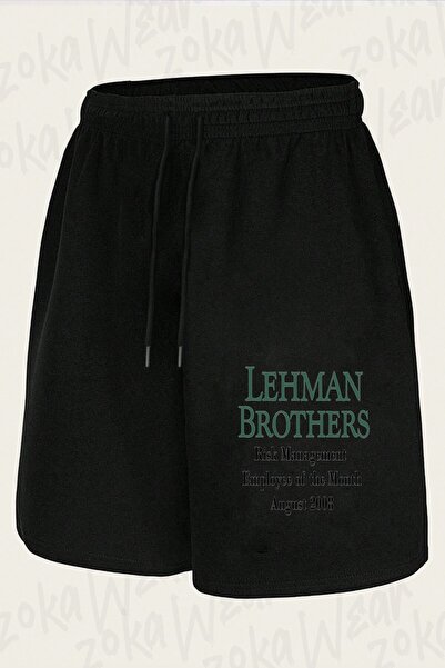 ZOKAWEAR Unisex Lehman Brothers,Employee Design Printed Shorts