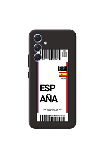 Other Samsung A36 Espana Arrival Black Colored Silicone TPU Θήκη