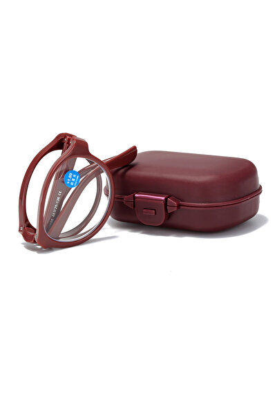 Choice +350 Red With Case New Folding Reading Glasses Men women Anti Blue Lig...