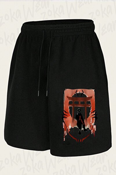 ZOKAWEAR Unisex Jujutsu Kaisen Sukuna Ryomen K Design Printed Shorts