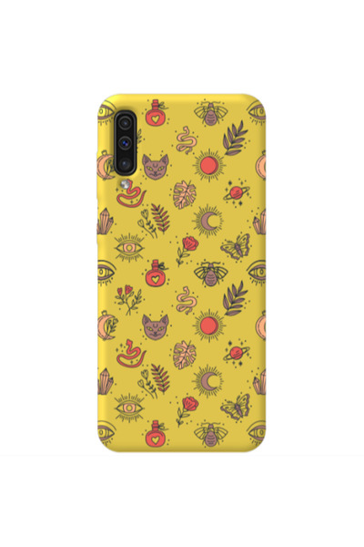 Other Samsung A70 Magic potion Yellow Colored Silicone TPU Θήκη