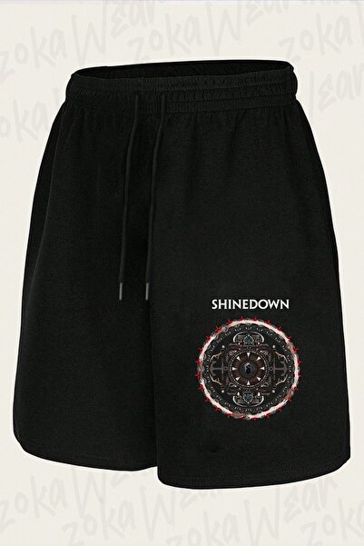ZOKAWEAR Unisex Shinedown Design Printed Shorts