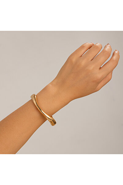 Choice4 E00K1JS02430 Ingemark 4 Styles Punk Smooth Water Drop Spring Bangles ...
