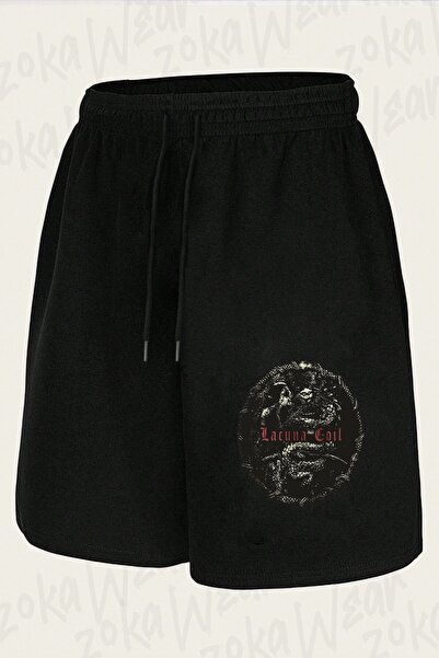 ZOKAWEAR Unisex šorts sa printom Anima Lacuna Coil dizajna