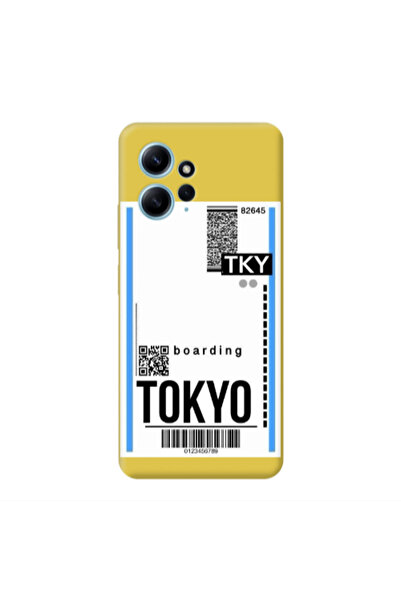 Other Xiaomi Redmi Note 12 4G Tokyo Boarding Yellow Colored Silicone TPU Θήκη