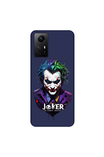 Other Xiaomi Redmi Note 12s Le amer Joker Dark blue Colored Silicone TPU Θήκη