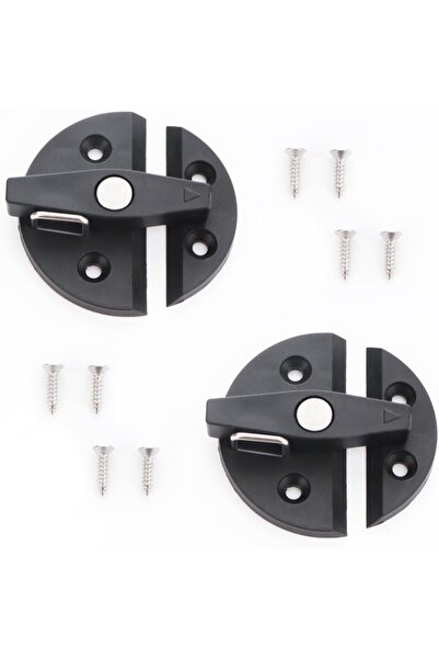 Arabest Door Hardware,2 Pcs Boat Door Hatch 2-1/4",Round Turn Twist Button Ca...