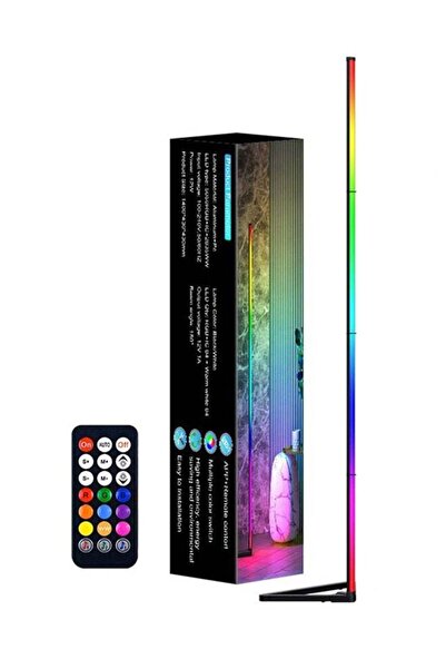 Generic CozyNest LED Floor Lamp, Remote Dimming, Bluetooth Music Sync, RGB Am...