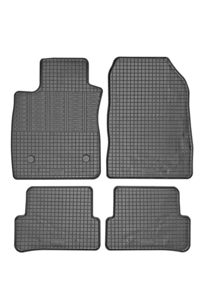 RapidAuto Set covorase auto din cauciuc Renault Clio 4 2012-2019; Renault Cap...