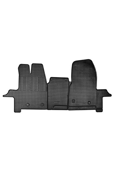 RapidAuto Set covorase auto din cauciuc Ford Transit 2015- 3 locuri, [randul ...