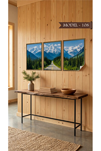 Akıllı Kağıt Static Cling Tablecloth - Poster Landscape (Model- 108)