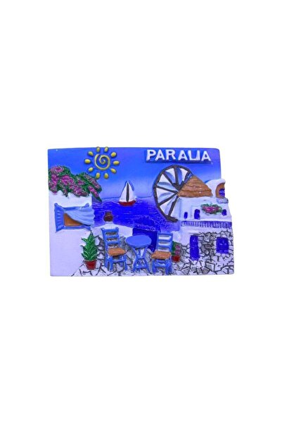 Tradesor Τουριστικό μαγνητάκι Souvenir - Σετ 12pcs - Paralia - 678418