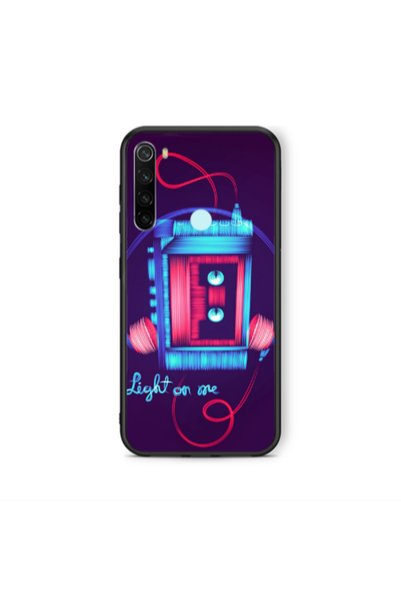 Other Xiaomi Redmi Note 8 Light on me Black Glossy Θήκη