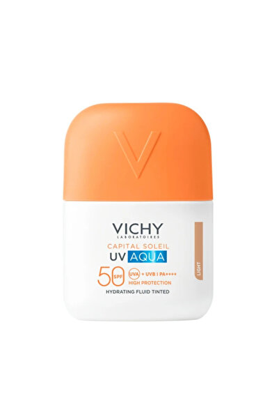 Vichy Κάπιταλ Σολέιλ UV-AQUA Υγρό Ενυδατικό Αντηλιακό Προσώπου με Χρώμα SPF50...