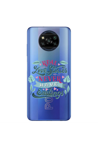 Other Xiaomi Poco X3 /X3 Pro Love Stories Transparent Silicone TPU Θήκη