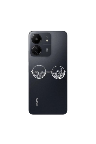 Other Xiaomi Redmi 13C Sunglasses Transparent Silicone TPU Θήκη