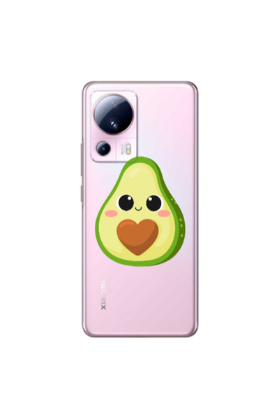 Other Xiaomi Mi 13 Lite Baby avocado Transparent Silicone TPU Θήκη