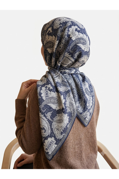 JAWEL SOFT EŞARP DİGİTAL DESEN