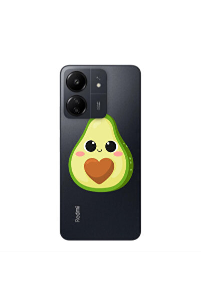 Other Xiaomi Redmi 13C Baby avocado Transparent Silicone TPU Θήκη