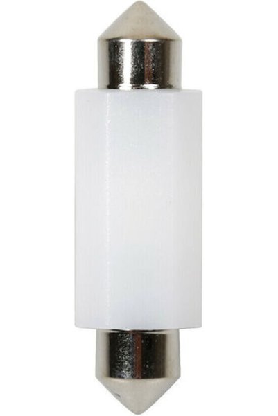 Lampa Λάμπες Αυτοκινήτου SV28,5-8 2SMDx1CHIP Canbus LED Λευκό 9-32V 20 τεμάχια