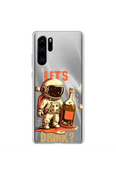 Other Huawei P30 Pro Lets drink Transparent Silicone TPU Θήκη