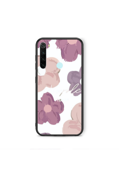 Other Xiaomi Redmi Note 8 Flowers 2 Black Glossy Θήκη