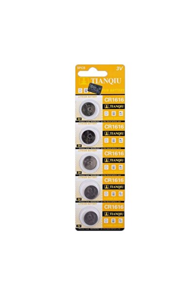 Tradesor Μπαταρίες - CR1616 - 3V - 5pcs - 682252