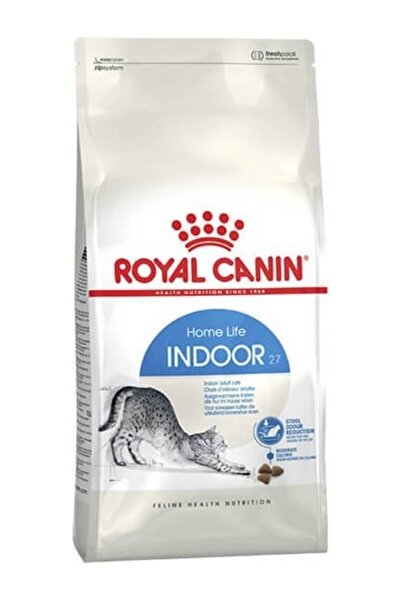 Royal Canin Indoor 27 Kuzu Tatlı Yetişkin Kedi Maması 2 kg Evde Yaşayan Kedil...