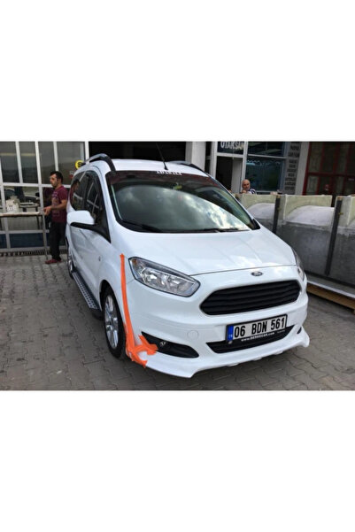 DEMİRTUNİNG Ford Tourneo Courier Ön Tampon Eki Ön Etek Bodykit Boyasız (Plastik)