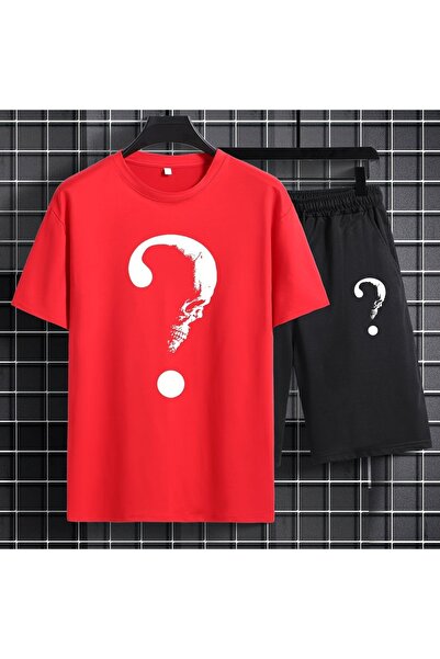 ship master Summer Collection New Arrival T-Shirt & Shorts Set Printed Patter...