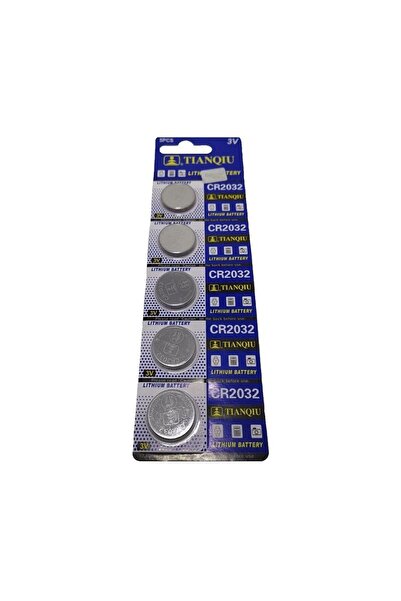 Tradesor Μπαταρίες λιθίου - CR2032 - 3V - 5pcs - 689633