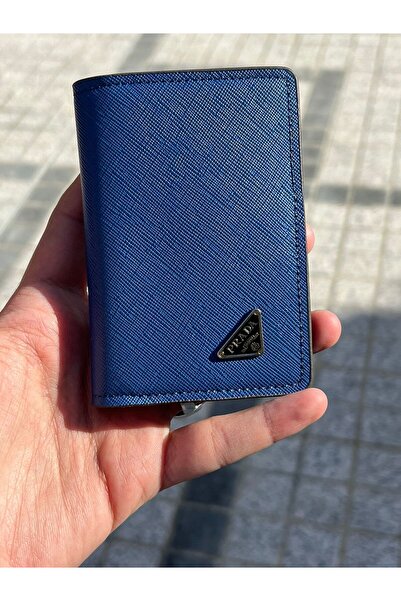 Geneic "Classic Saffiano Leather Card Wallet"