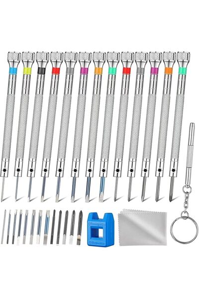 NO BRAND 13PCS Professional Watch Screwdriver Set, AOMISIV Micro Precision Gl...