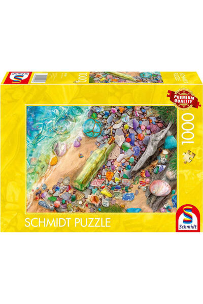 Schmidt Spiele Comori de la plajă G Puzzle 2D 1000 piese