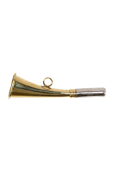 Dzika Knieja Trambita de vanatoare, Dzika Nieja, 16cm, alama, auriu