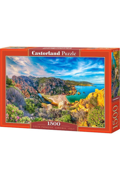 Castorland Sardinia, Italia Puzzle 2D 1500 piese Cod: 152254