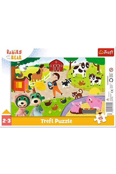 Trefl Ramă puzzle pentru copii 15 piese