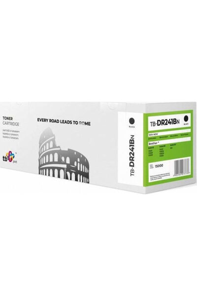 TB Print Toner compatibil pentru imprimantă laser Brother DR241 Negru cu cip