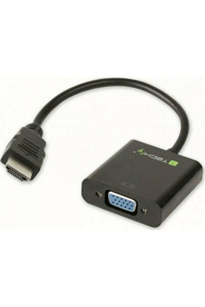 Techly Convertor HDMI tată la VGA mamă 1 buc. HDMI-VGA2A