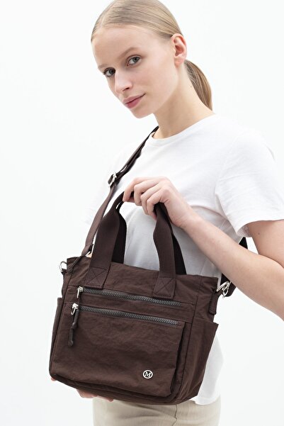 Matthew Cox Sç Byn2516 Fabric Crossbody Bag & Handbag Brown