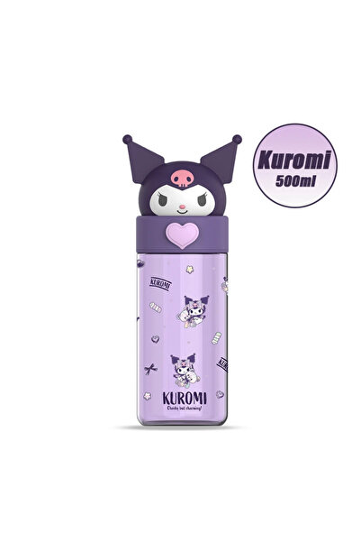 Choice1 Joytop Kuromi 500ml Kawaii Sanrio Dolls Transparent Cup Cartoon Hello...