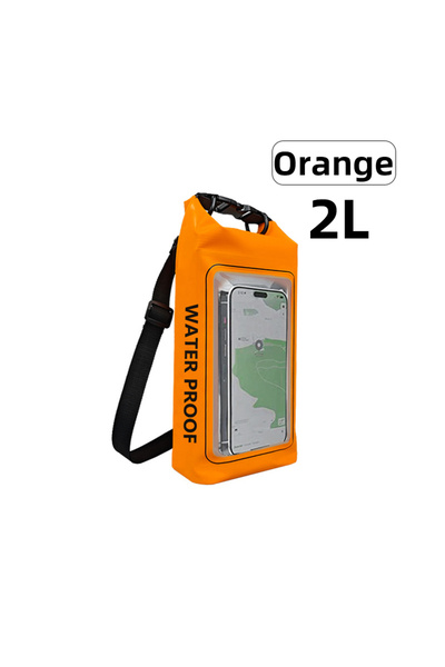 Choice16 2L-Orange 2L/5L PVC Swimming Waterproof Bag,Mobile Phone Waterproof ...